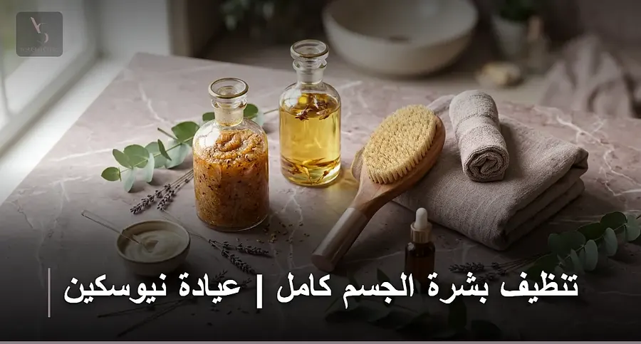 تنظيف بشرة الجسم كامل