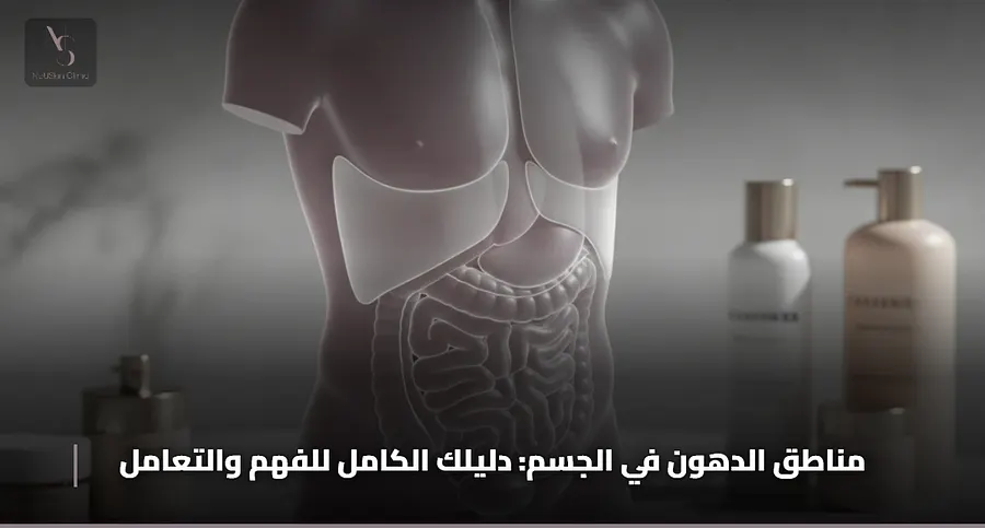 مناطق الدهون في الجسم