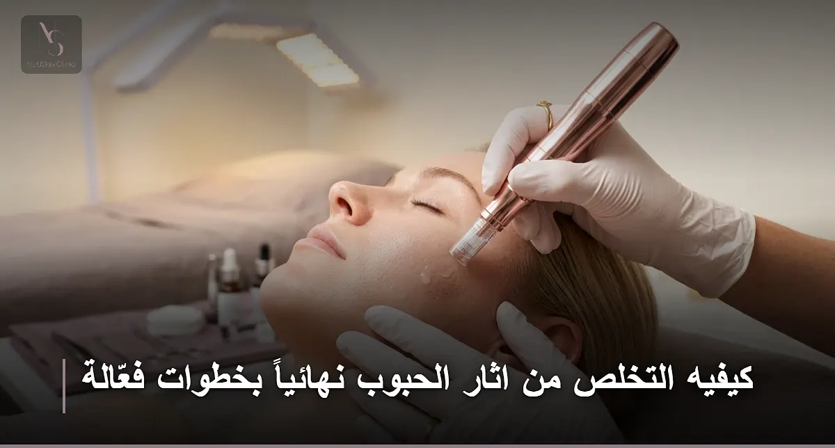 كيفيه التخلص من اثار الحبوب