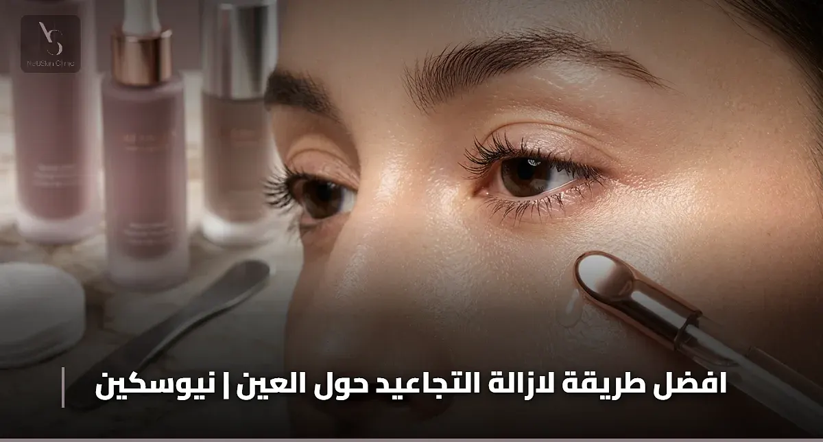 افضل طريقة لازالة التجاعيد حول العين