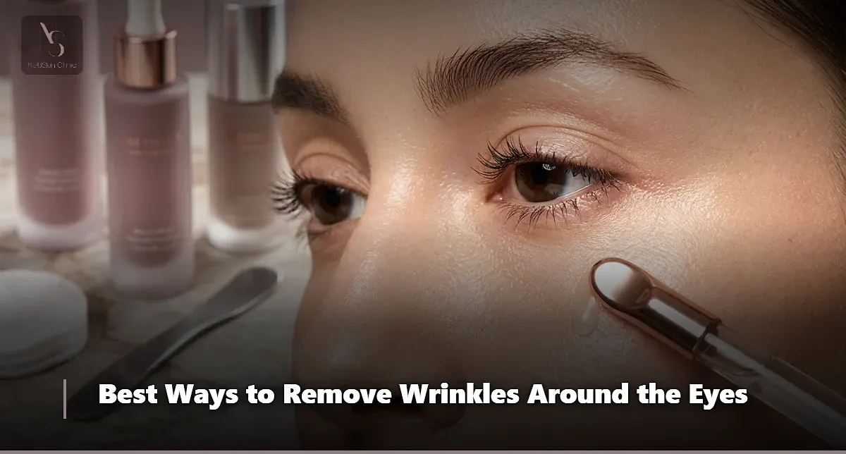 The Best Way to Remove Wrinkles Around the Eyes